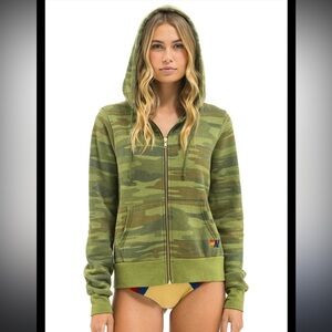 Aviator Nation BOLT HOODIE - CAMO XS